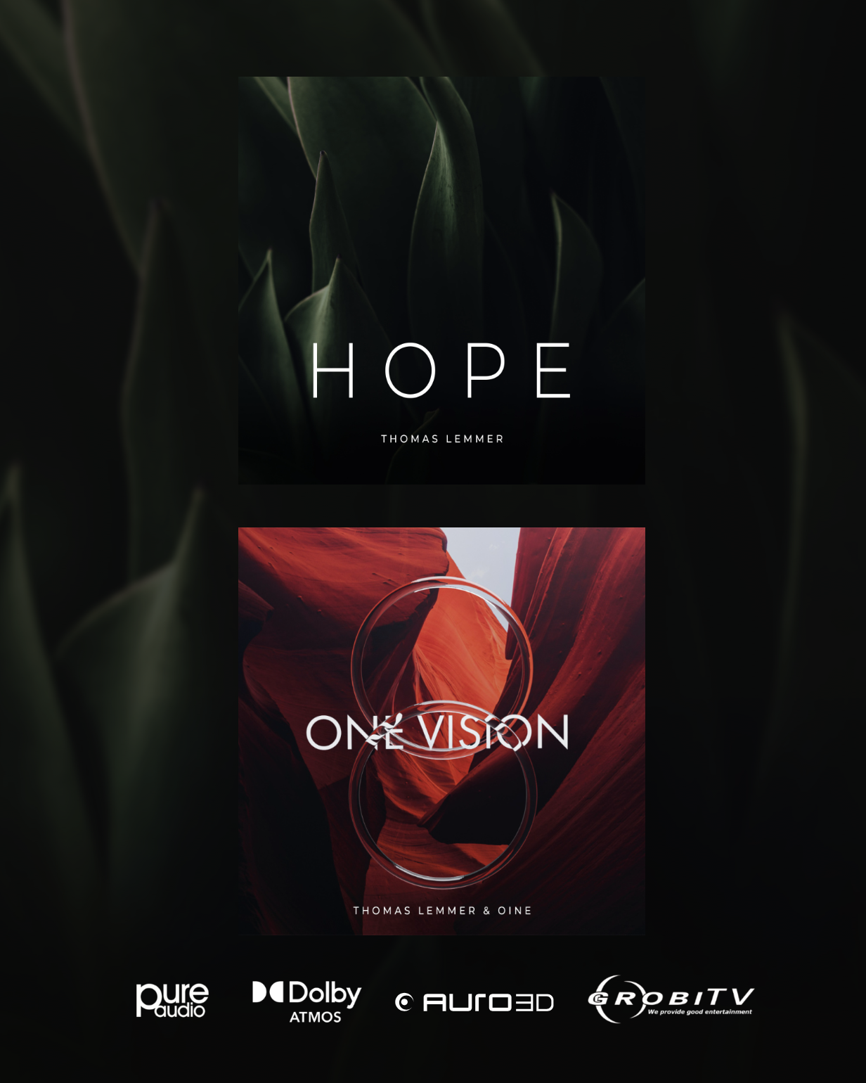 My First Blu-ray Release Featuring HOPE and ONE VISION