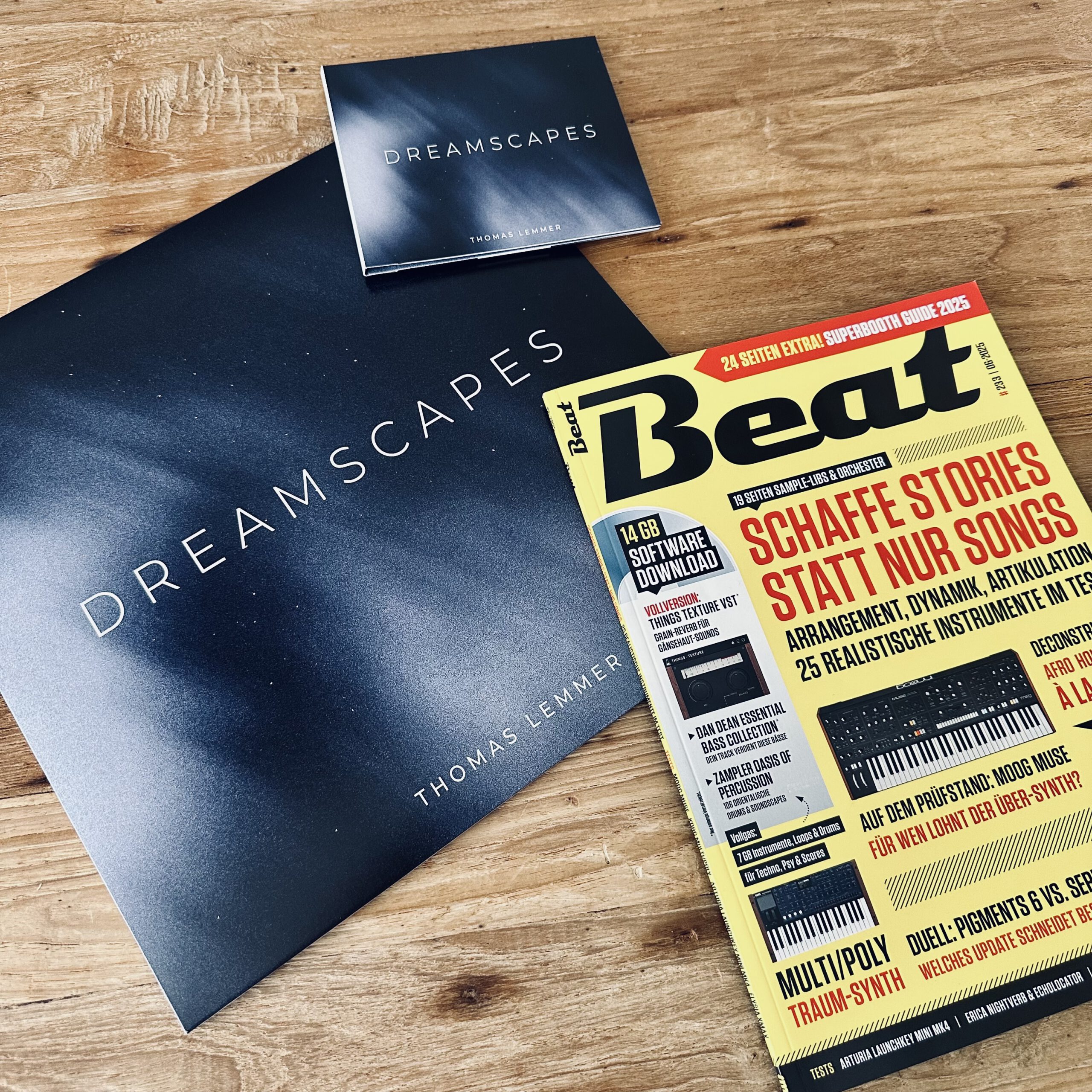 3-Page Interview in BEAT Magazine (06/2025)